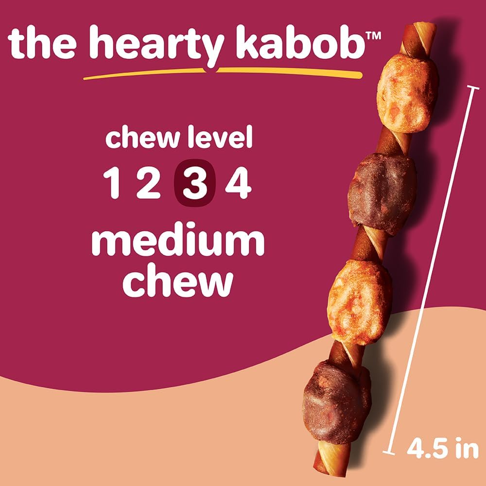 Hearty Kabobs Dog Chews