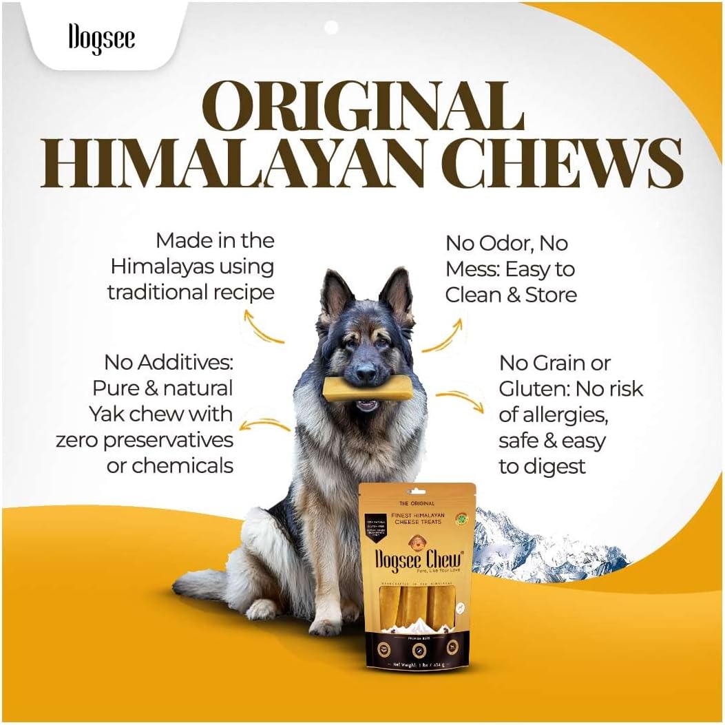 Dogsee Himalayan Yak Chews
