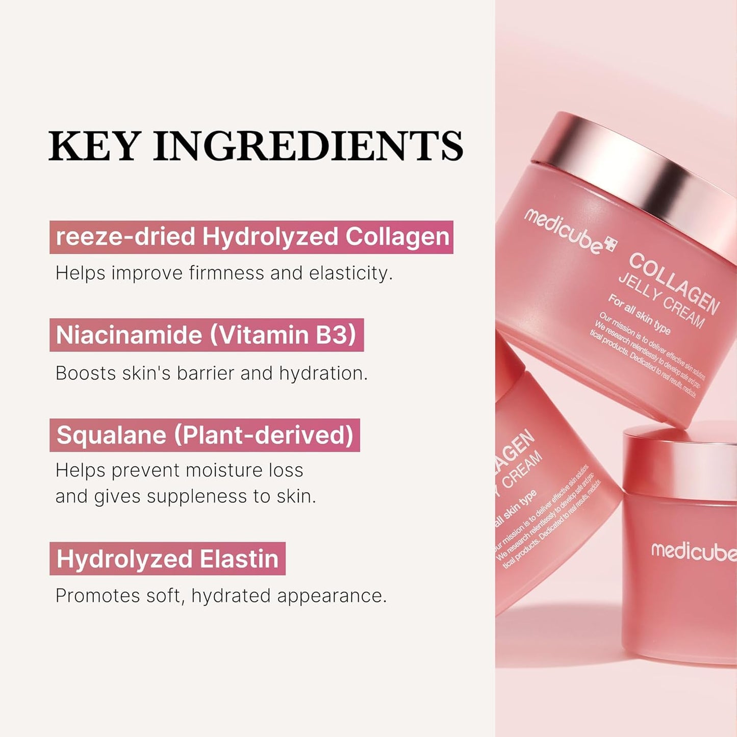 Medicube Mini Booster Pro + Collagen Jelly Cream Duo Set Queenkong