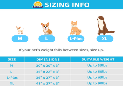 Orthopedic Egg-Crate Dog Bed – Waterproof Liner, Washable Cover, Non-Slip (M–XL) - Queenkong