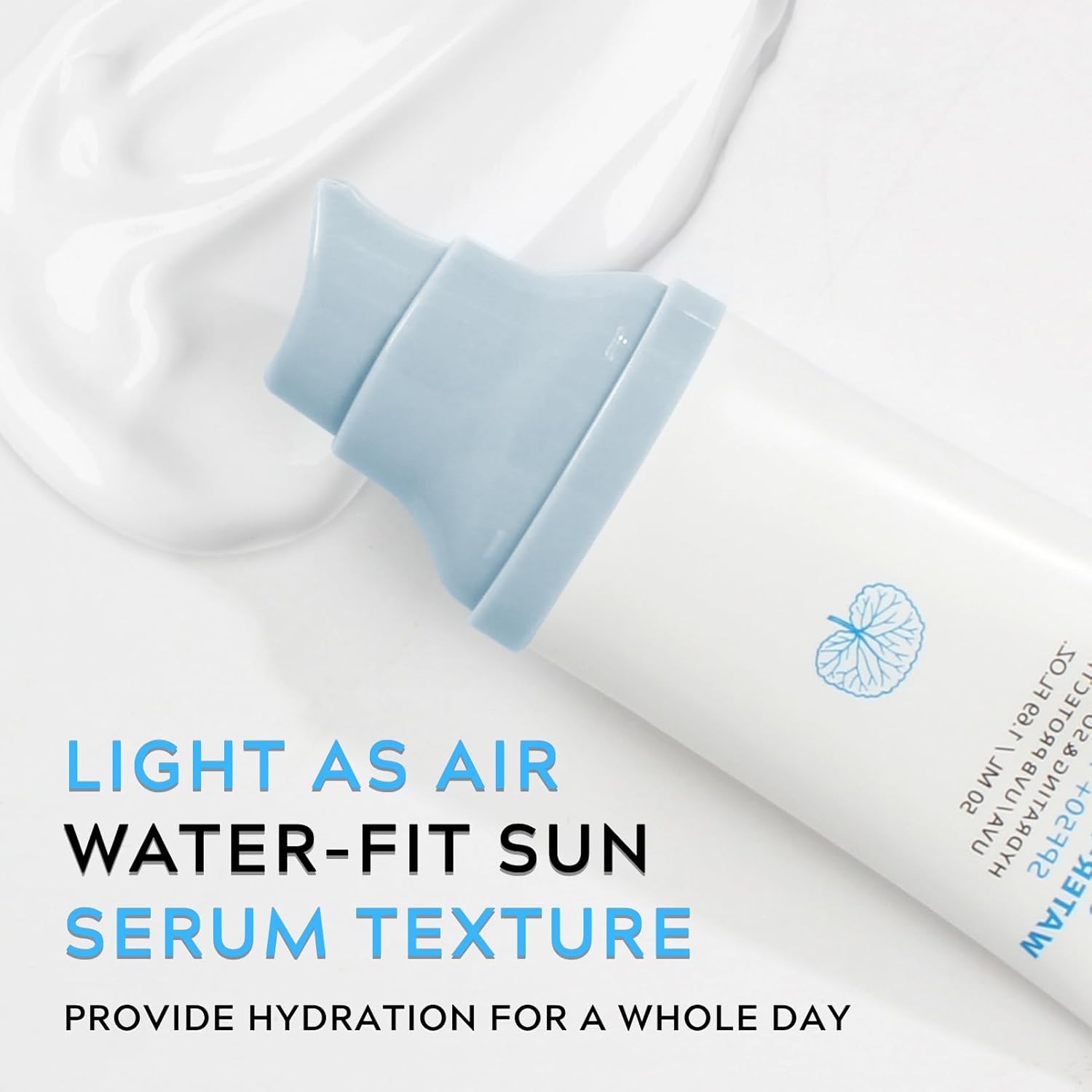 Centella+ HA Water-Fit Sun Serum SPF50+ PA++++ (50ml) Queenkong