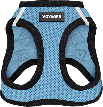 Dog Harness for Small Dogs – Voyager Step-in Air Mesh Vest Harness Queenkong