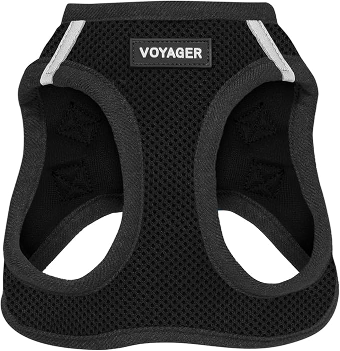 Dog Harness for Small Dogs – Voyager Step-in Air Mesh Vest Harness Queenkong