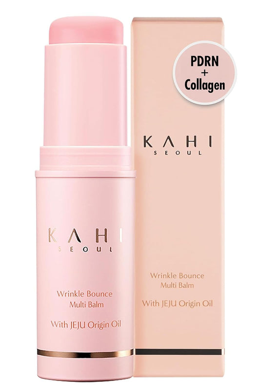 KAHI Wrinkle Bounce Multi Balm Stick – Collagen & Anti-Aging Glow Balm(0.32 ounces) Queenkong