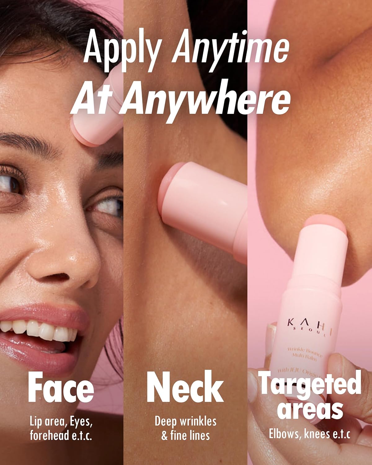 KAHI Wrinkle Bounce Multi Balm Stick – Collagen & Anti-Aging Glow Balm(0.32 ounces) Queenkong
