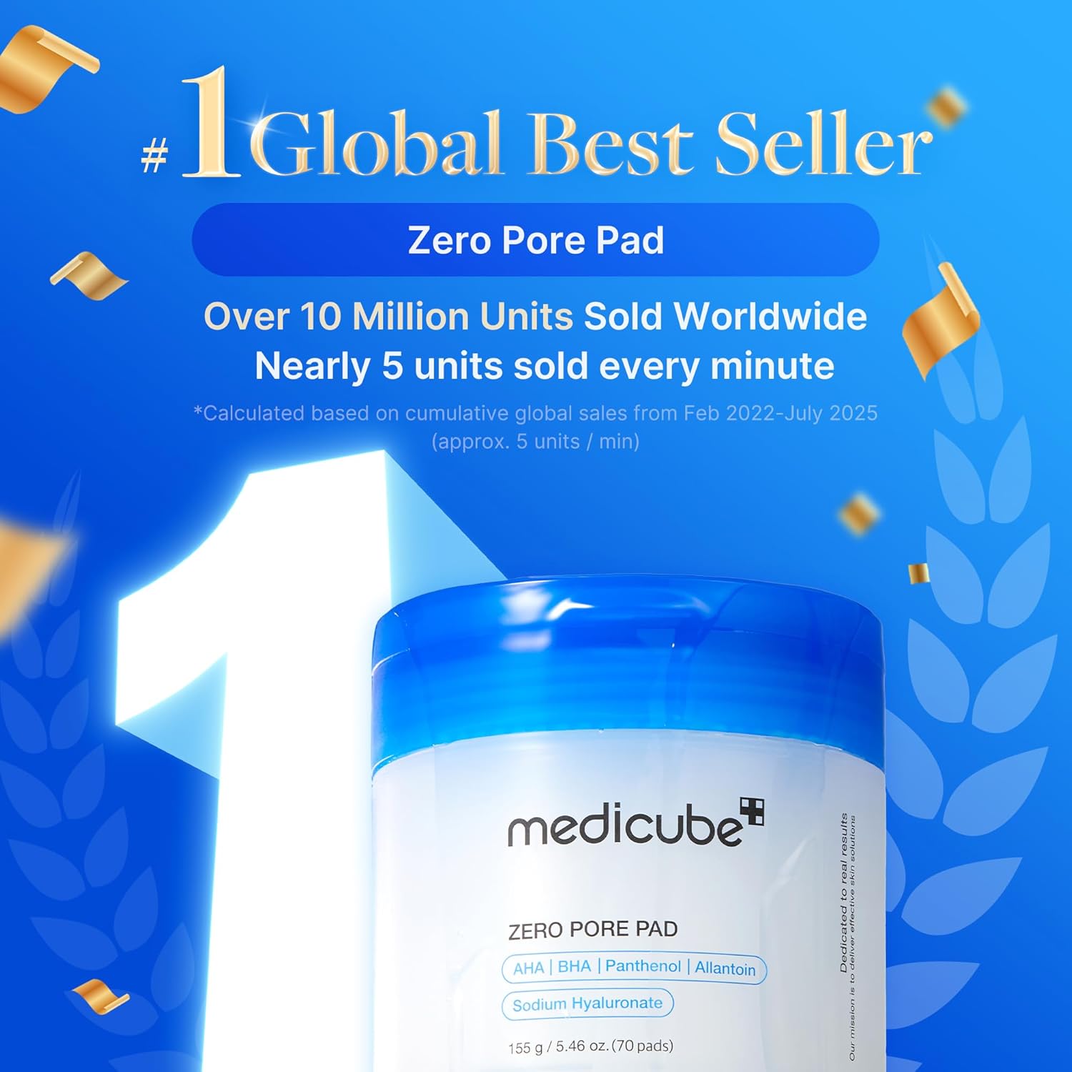 Zero Pore Pad – Medicube Global Bestseller Toner Pads (70 Pads) Queenkong