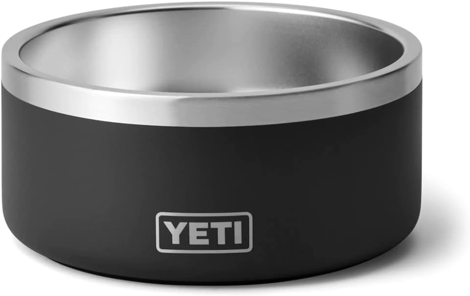YETI Boomer 4 Dog Bowl – Stainless Steel, Non-Slip, 32oz Queenkong