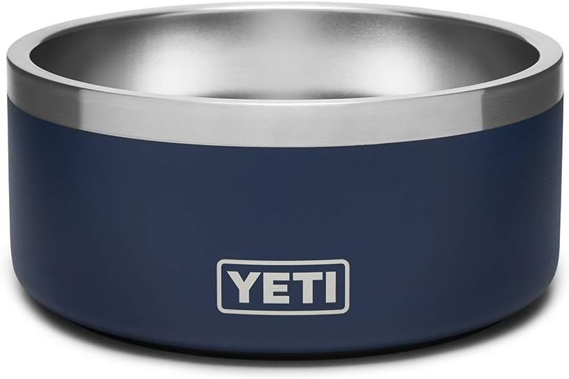 YETI Boomer 4 Dog Bowl – Stainless Steel, Non-Slip, 32oz Queenkong