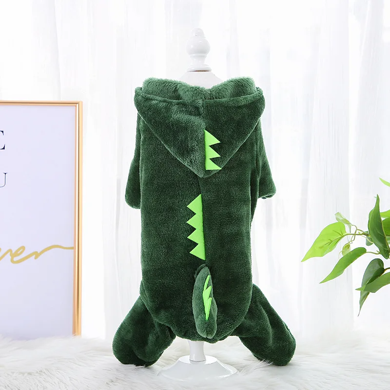 Warm Fleece Dog Jumpsuit – Soft, Cozy Winter Pet Outfit Queenkong
