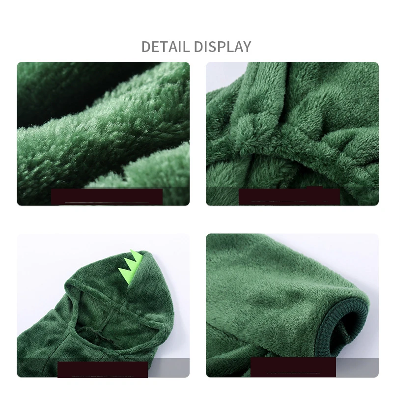 Warm Fleece Dog Jumpsuit – Soft, Cozy Winter Pet Outfit Queenkong
