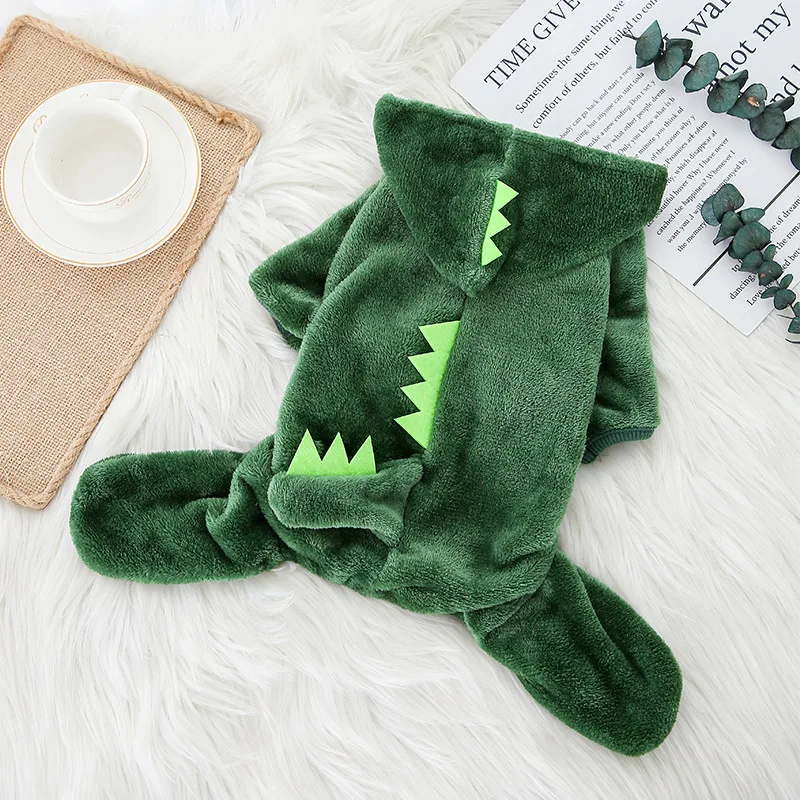 Warm Fleece Dog Jumpsuit – Soft, Cozy Winter Pet Outfit Queenkong