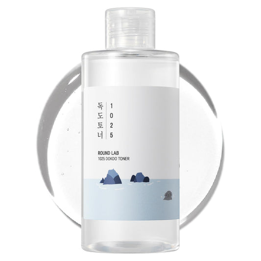 Round Lab 1025 Dokdo Trio – Toner, Cleansing Oil & Low pH Cleanser Queenkong