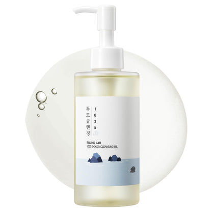 Round Lab 1025 Dokdo Trio – Toner, Cleansing Oil & Low pH Cleanser Queenkong