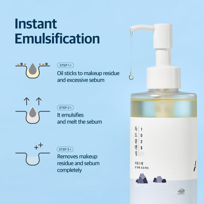 Round Lab 1025 Dokdo Trio – Toner, Cleansing Oil & Low pH Cleanser Queenkong