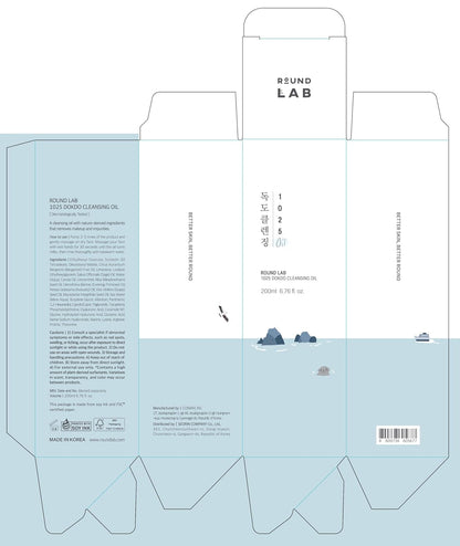Round Lab 1025 Dokdo Trio – Toner, Cleansing Oil & Low pH Cleanser Queenkong