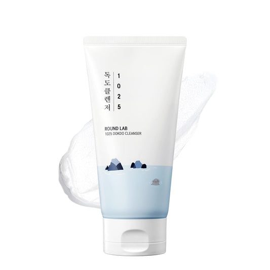 Round Lab 1025 Dokdo Cleanser – Hydrating Gentle Korean Face Wash (150ml) Queenkong