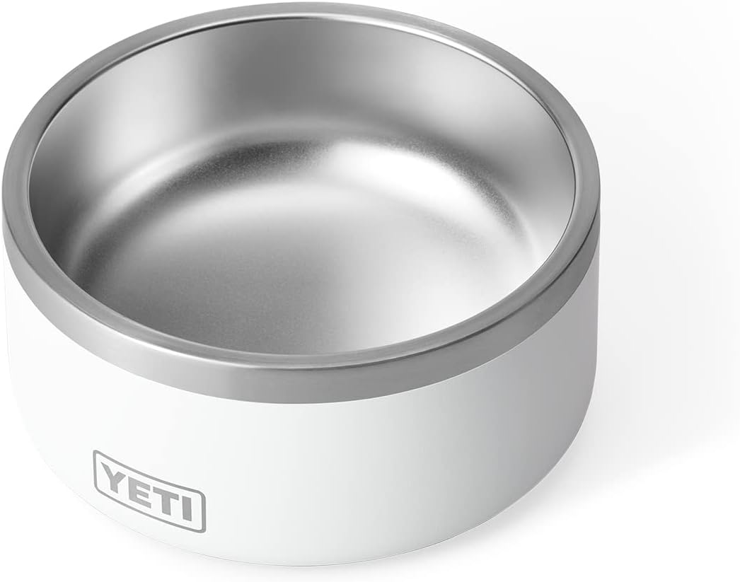YETI Boomer 4 Dog Bowl – Stainless Steel, Non-Slip, 32oz Queenkong