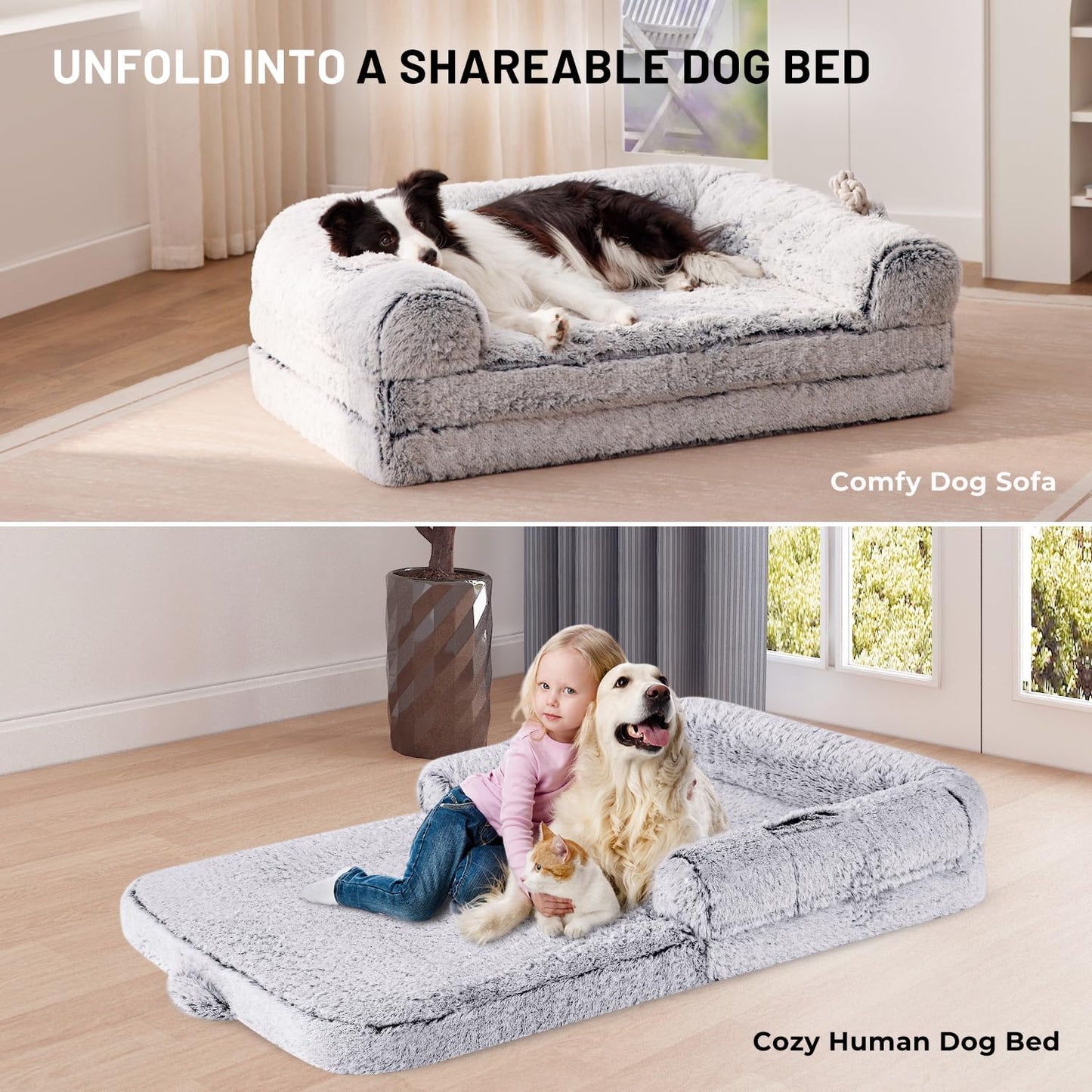 human dog bed