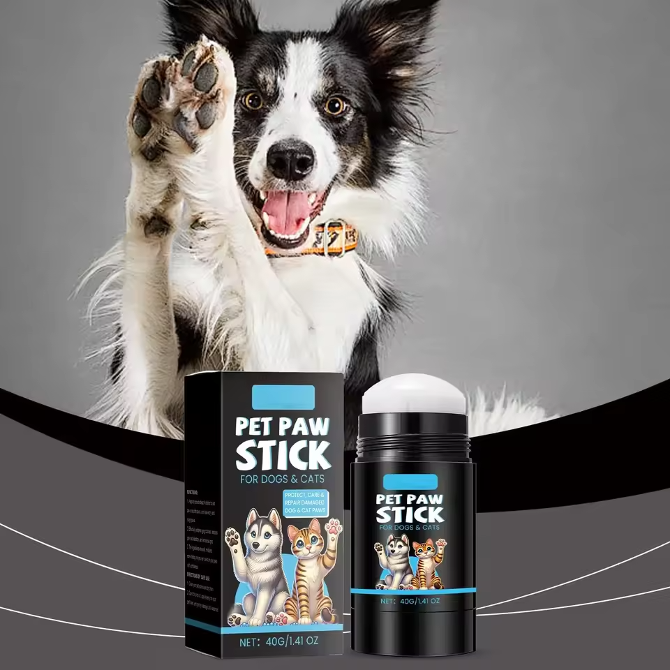 Pet Paw Balm Stick for Dogs & Cats – Moisturizing Paw Care for Dry, Cracked Pads - Queenkong