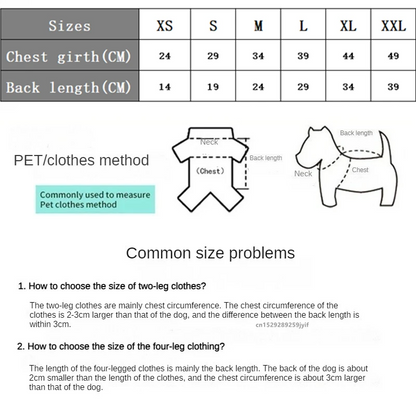 Dog Hoodie Sweatshirt – Warm Fleece Hooded Clothes for Pets Queenkong