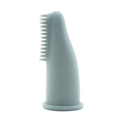 Dog Silicone Finger Toothbrush – Food-Grade, Tartar Care & Gum Massage - Queenkong