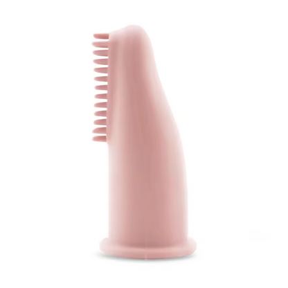 Dog Silicone Finger Toothbrush – Food-Grade, Tartar Care & Gum Massage - Queenkong