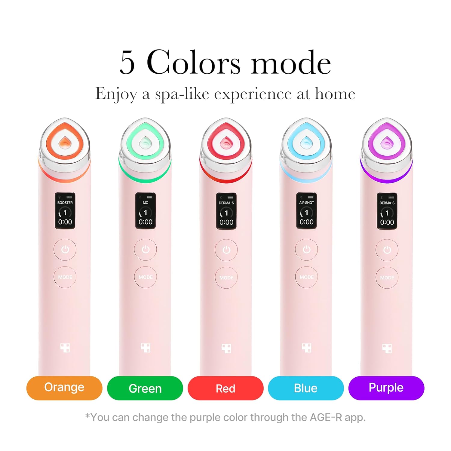 Medicube Age-R Booster Pro – Korean Glass Glow Skin Wand Queenkong