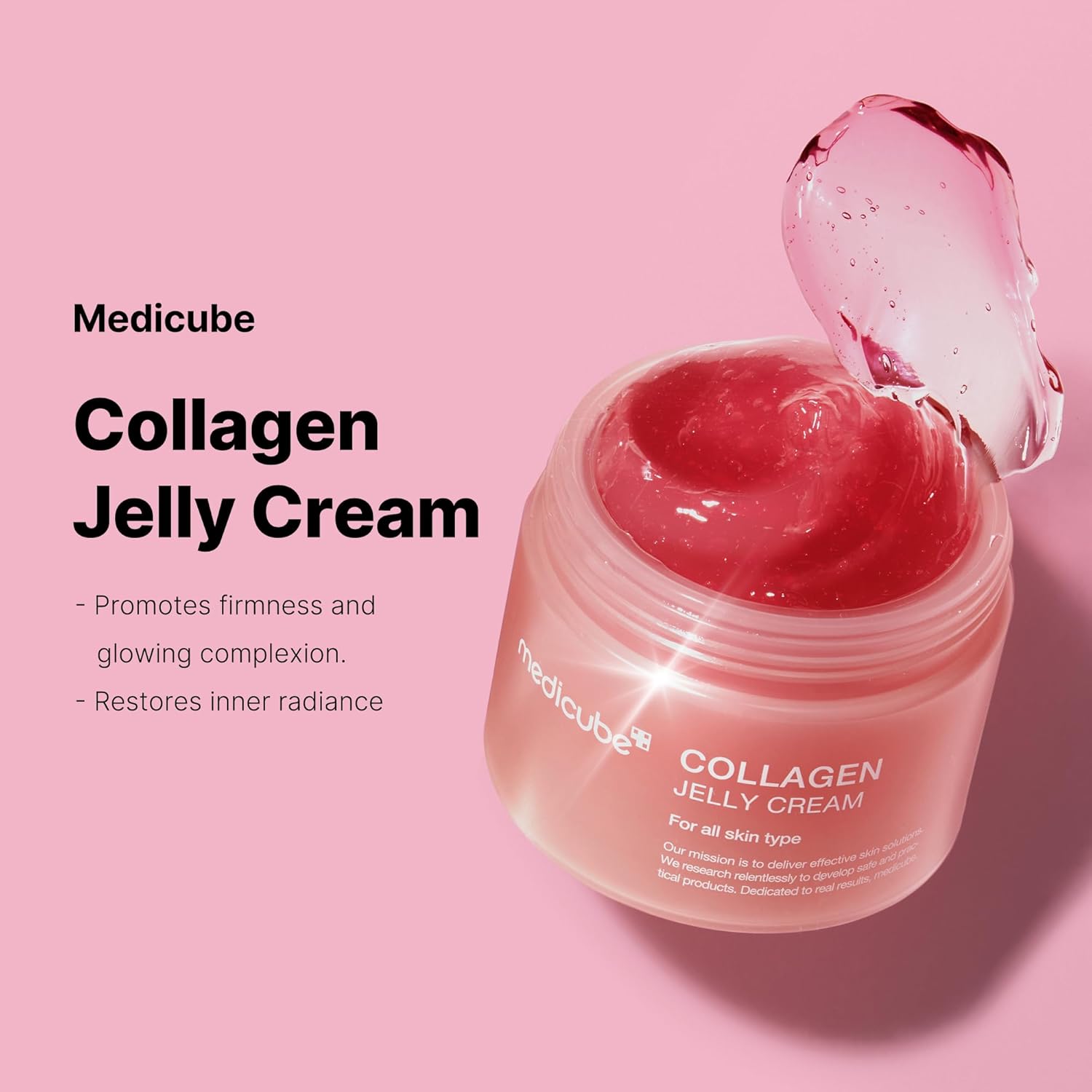 Medicube Mini Booster Pro + Collagen Jelly Cream Duo Set Queenkong