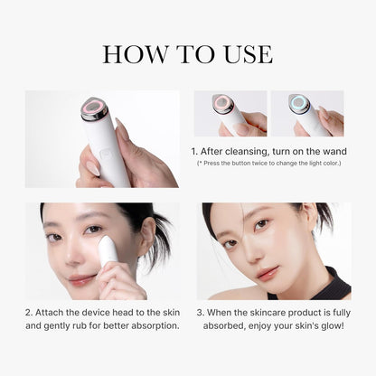 Medicube Mini Booster Pro + Collagen Jelly Cream Duo Set Queenkong