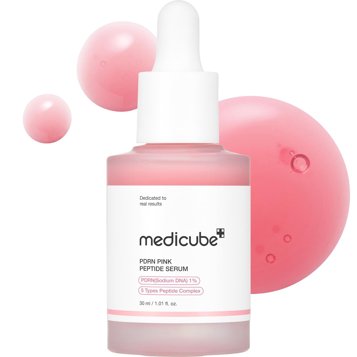 Salmon DNA PDRN Pink Peptide Serum – Medicube (30ml) Queenkong