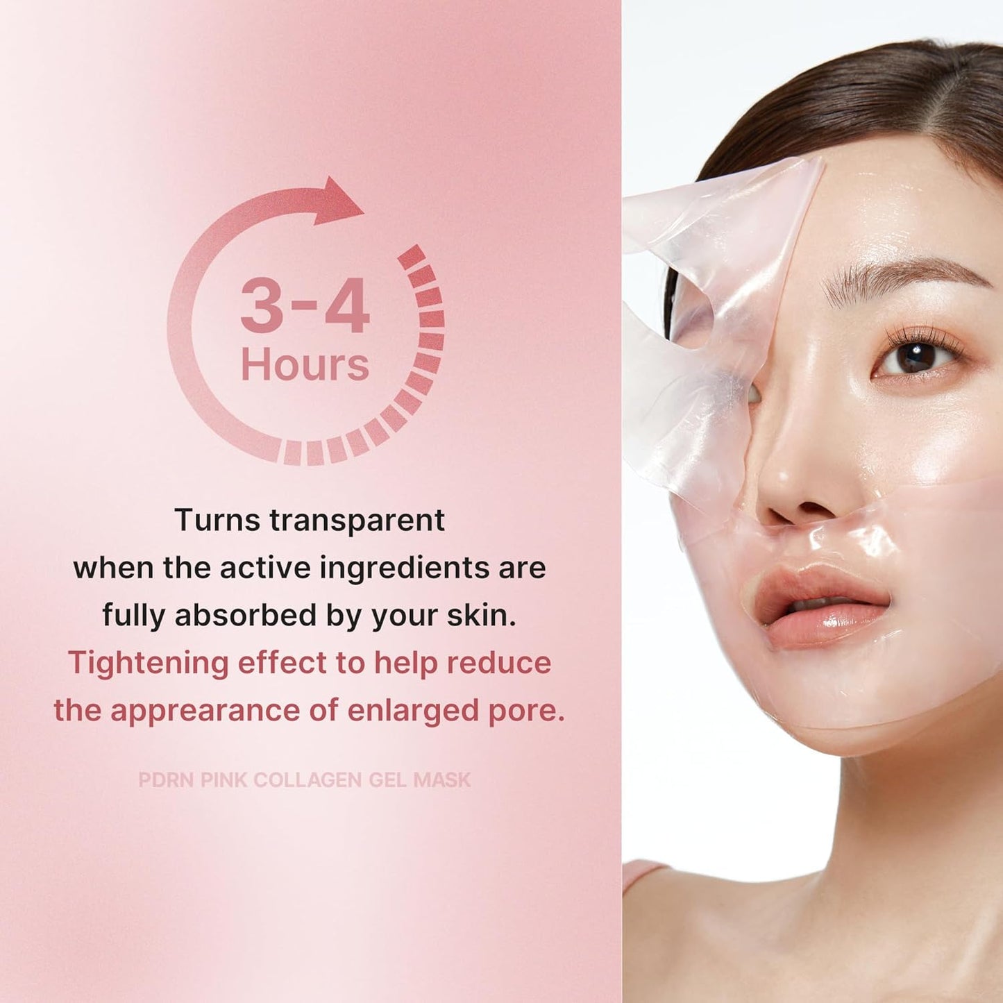 Salmon DNA PDRN Pink Collagen Gel Mask – Medicube Firming & Hydrating Sheet Mask (4EA) Queenkong