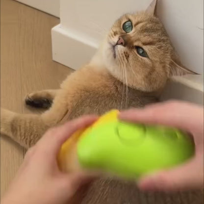 3-in-1 Pet Brush – Groom, Clean & Massage for Cats & Dogs