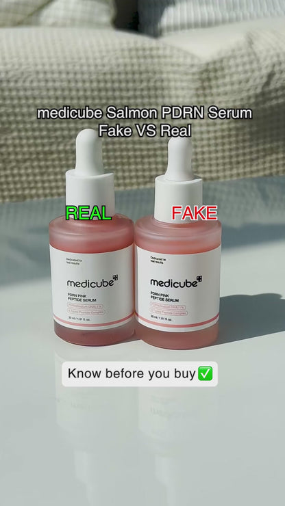 PDRN Pink Peptide Serum – Medicube Rose DNA Glow Serum for Dark Spots & Elasticity (1.01 fl.oz.)